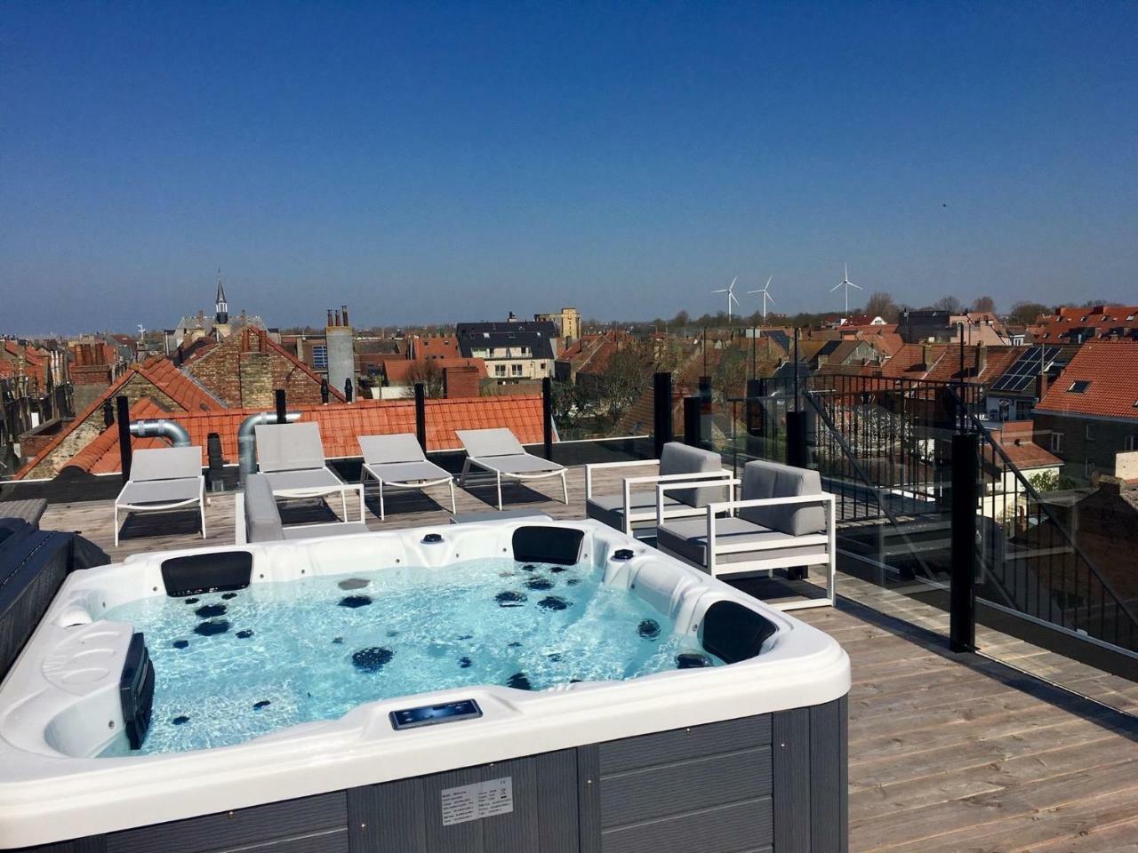 Luxurious Apartment In Nieuwpoort With Jacuzzi المظهر الخارجي الصورة