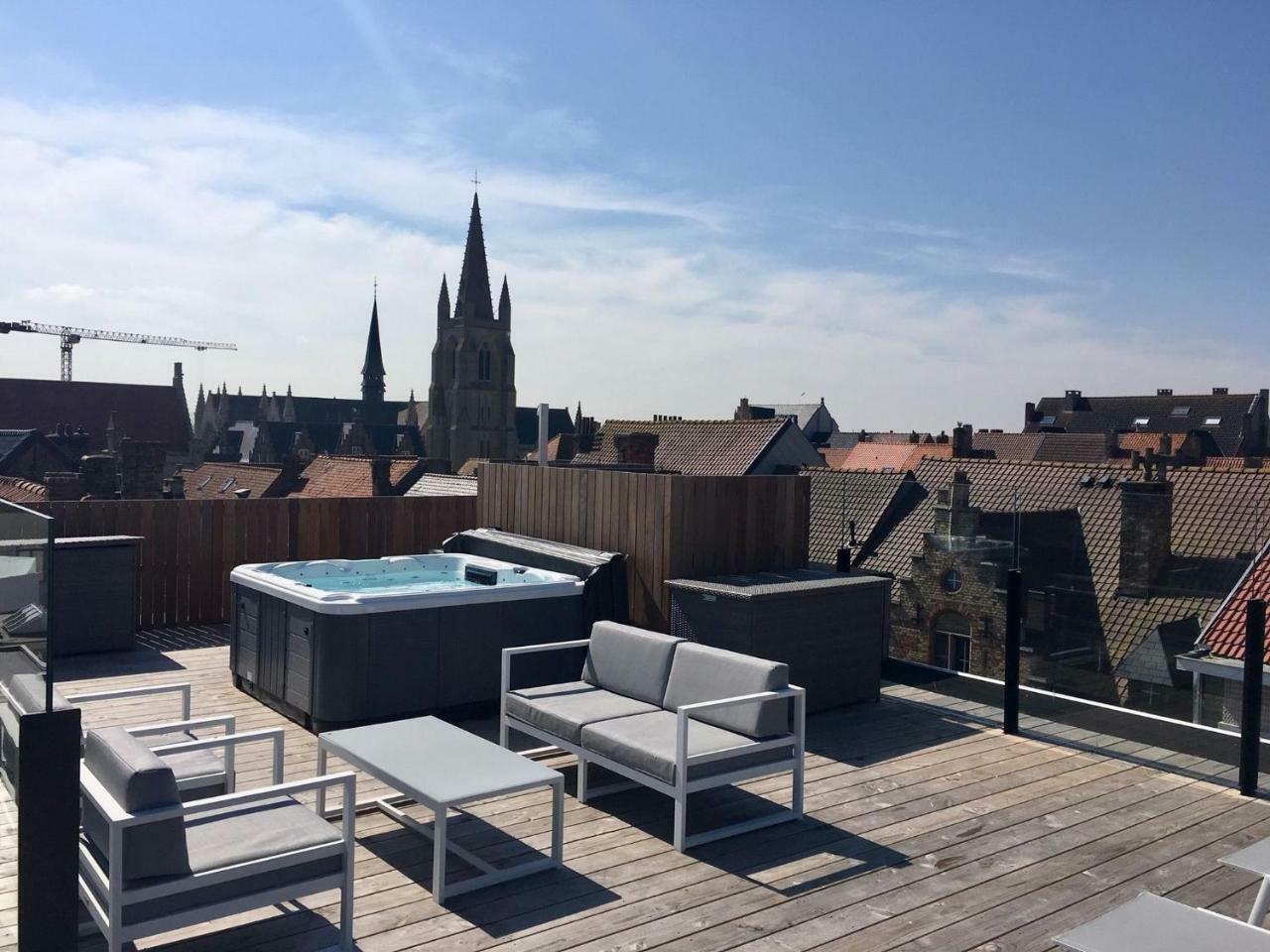 Luxurious Apartment In Nieuwpoort With Jacuzzi المظهر الخارجي الصورة
